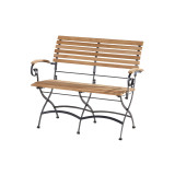 4 Seasons Outdoor | Klapbank Bellini 2-zits | Teak